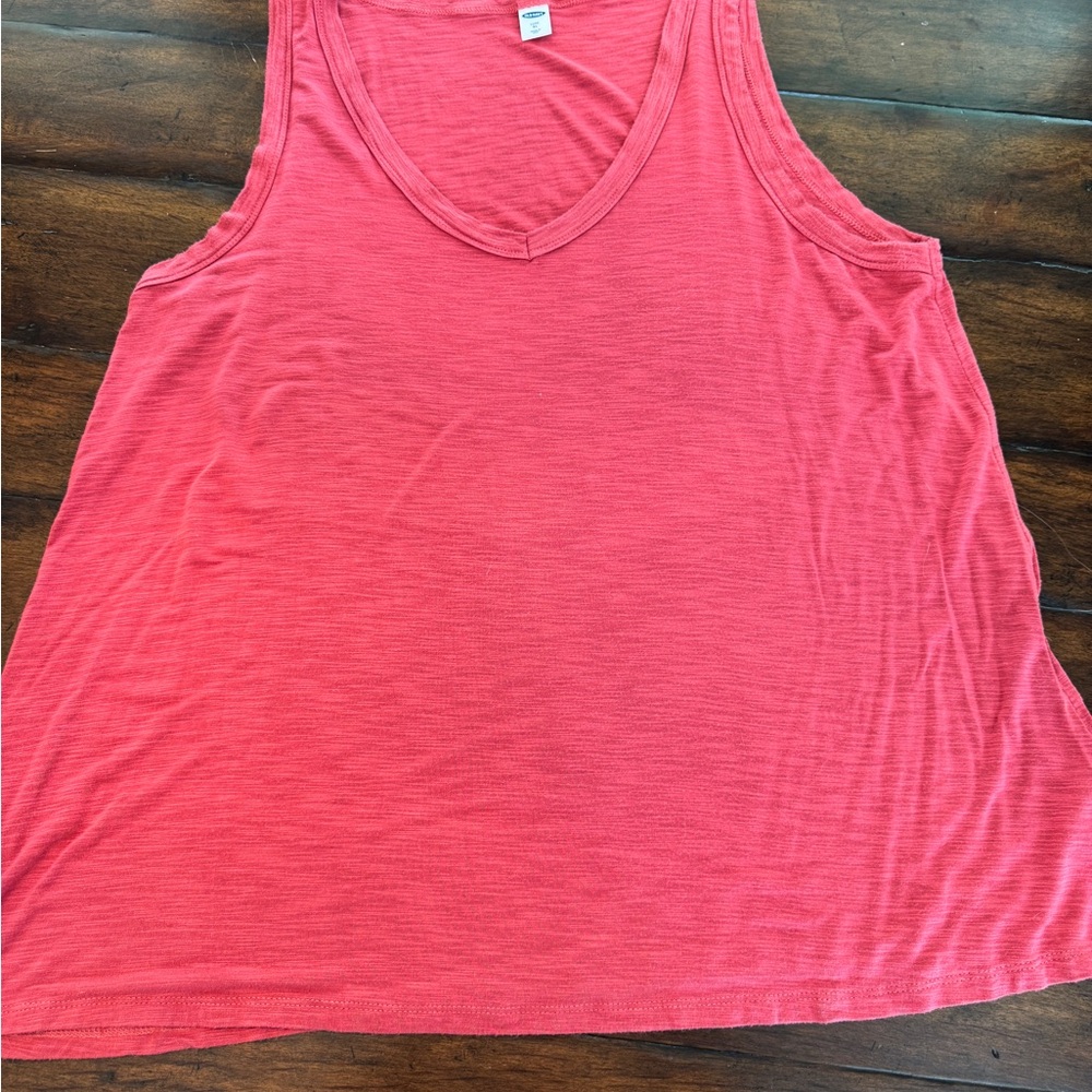 Women's Sleeveless Coral Top - Size XL